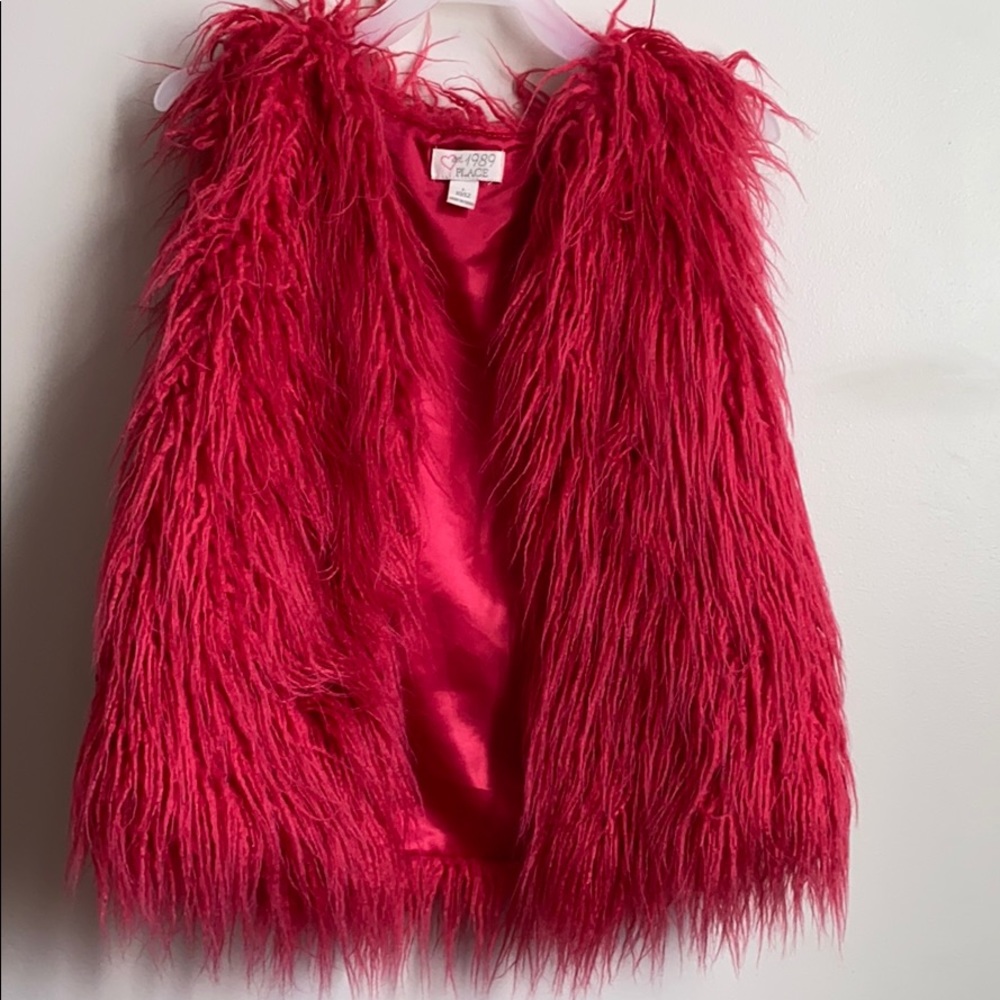 Faux fur vest